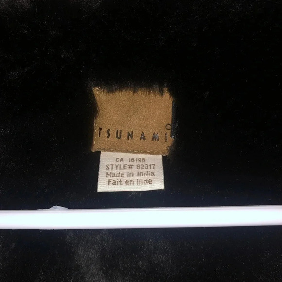 Tsunami faux leather jacket with fur lining - Picture 5 of 6